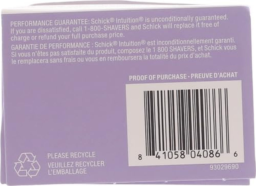 Intuition Pure Nourishment Razor for Women with 2 Moisturizing Razor Blade Refills with Coconut Milk and Almond Oil