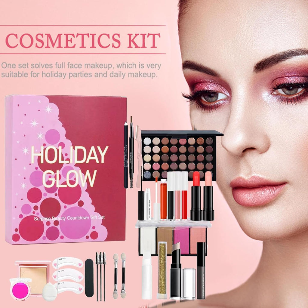 Beauty Advent Calendar - 24-Days Beauty Cosmetic Giftss Set for Women and Girls,Makeup Advent Calendar,Beauty Christmas Countdown Set for Women Girls Teens
